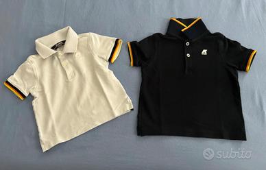 2 Polo K-Way bambino taglia 3A