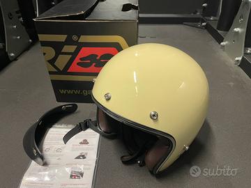 Casco Garibaldi vintage jet GO2X avorio taglia L