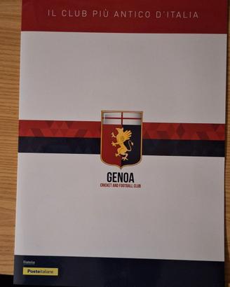 Folder Filatelico Genoa CFC 125° Anniversario 1893