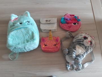 Borsette e Zainetti (TY e Claire's) bimba