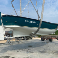 Gozzo in vetroresina 6,3 0 m motore diesel