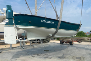 Gozzo in vetroresina 6,3 0 m motore diesel