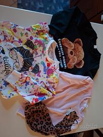 set felpe in cotone bimbe  shein 8 anni