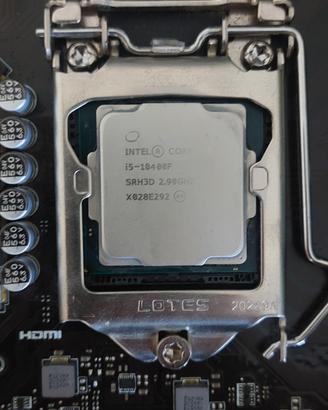 CPU Intel Core i5-10400F 2.9GHz