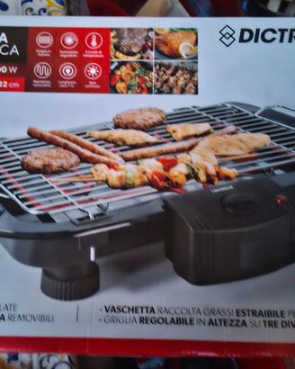 griglia elettrica Dictrolux 1500 W con racvogli gr