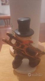 Spazzacamino portafortuna in porcellana