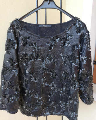 Blusa paillettes