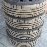 4 copertoni 165/65 r14 con cerchioni