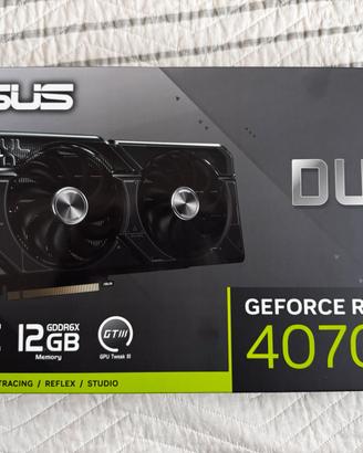 Nvidia RTX4070 ASUS Dual