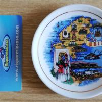 Piattino in ceramica di Ibiza,lo si può appendere