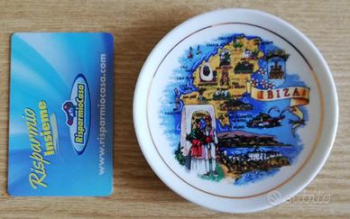 Piattino in ceramica di Ibiza,lo si può appendere