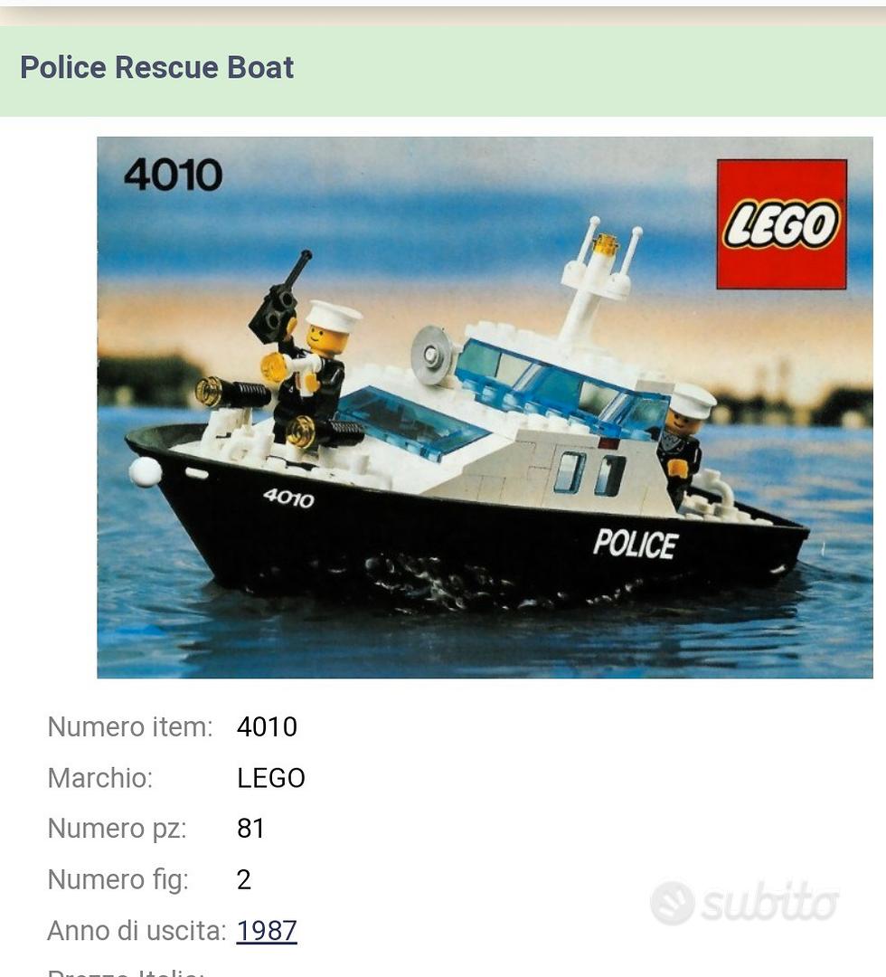 Lego police boat 4010 clearance