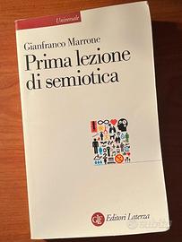 Prima lezione di semiotica di Gianfranco Marrone