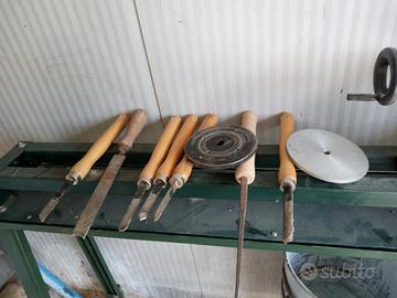 Tornio per legno.