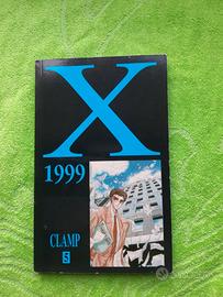 Fumetto  Manga X  1999 Clamp   volume n. 5 .