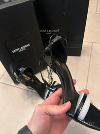 Scarpe Tacchi Ysl Saint Laurent Paris 36