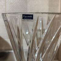 Vaso in cristallo di Bohemia