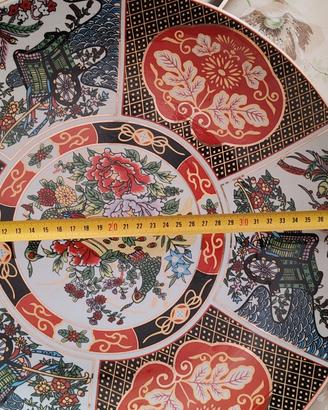 grande piatto 40 cm porcellana  marocchina 