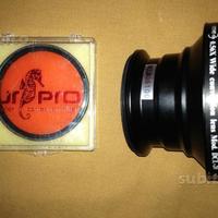 Grandangolo modello dlc 20 e filtro rosso