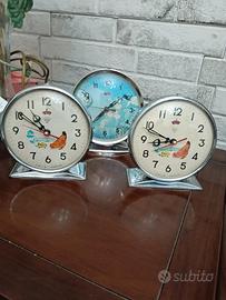 set sveglie vintage 