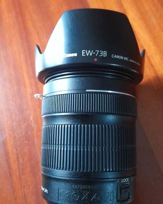 OBIETTIVO CANON EF-S 18-135 IS CON PARALUCE EW-73B