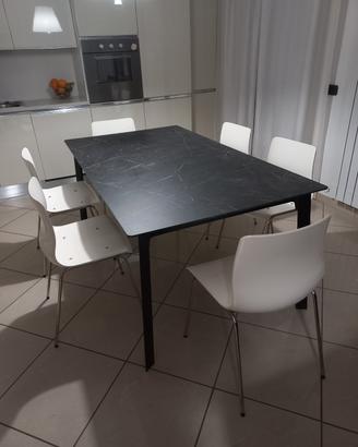 sei sedie cucina ikea bianche
