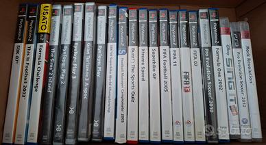 Lotto di 22 giochi per ps2 e ps3 alcuni sigillati