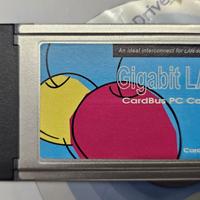 Scheda Rete cardbus Gigabit per Notebook