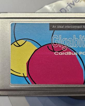 Scheda Rete cardbus Gigabit per Notebook