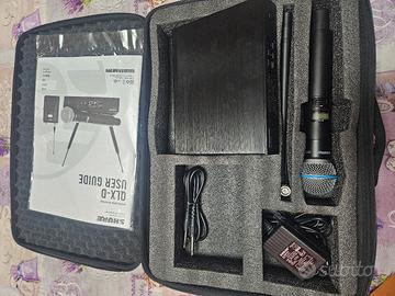 Shure QLX D4,QLXD2,Beta 58A