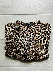 Camicia Zara Basic – Stampa Leopardata
