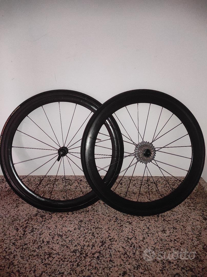 ruote in carbonio per bici da corsa - Biciclette In vendita a Ragusa