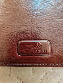 portafoglio da uomo Peter Ascot in pelle 