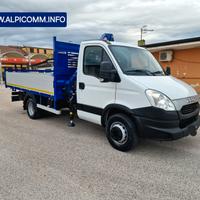 Iveco Daily 60c15 con gru Nuova e cassone fisso NU