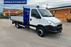 Iveco Daily 60c15 con gru Nuova e cassone fisso NU