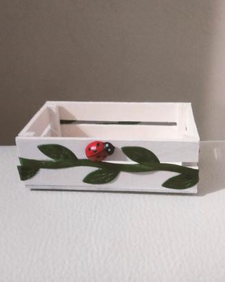 Mini cassetta di legno 