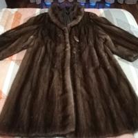 Pelliccia Visone ampia taglia 48/50
