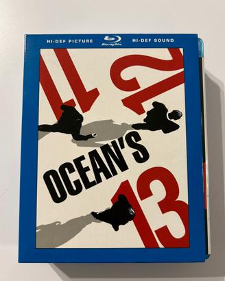 COFANETTO Ocean’s 11 12 13 Blu Ray