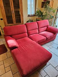 Divano con chaiselongue