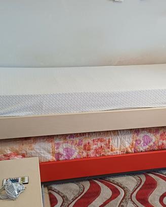 Doppio letto estraibile