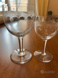 Bicchieri acqua e vino