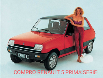 Renault 5 prima serie 3 bulloni