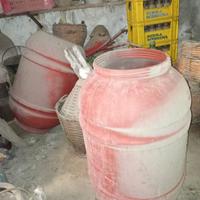 Bidone Fusto Barile contenitore in plastica