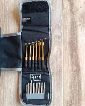 set punte per vetro PARKSIDE