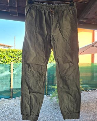 Pantaloni OVS Tg S verde cachi