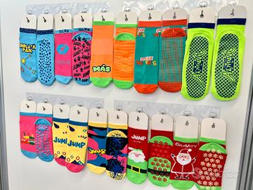 Stock calzini antiscivolo personalizzati con logo