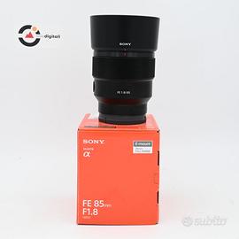 Sony FE 85mm F1.8 Pari al nuovo