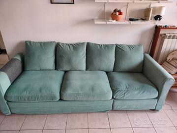 Divano letto 3 posti Gronlid ikea colore verde