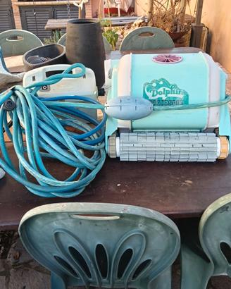 robot pulisci piscina  dolphin diagnostic