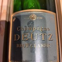 Champagne Deutz Classic Brut box legno